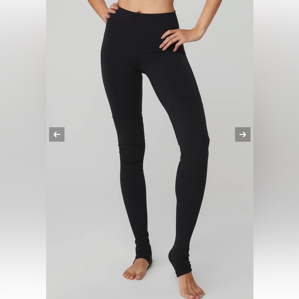 Alo High-Waist Goddess Legging Black/Black